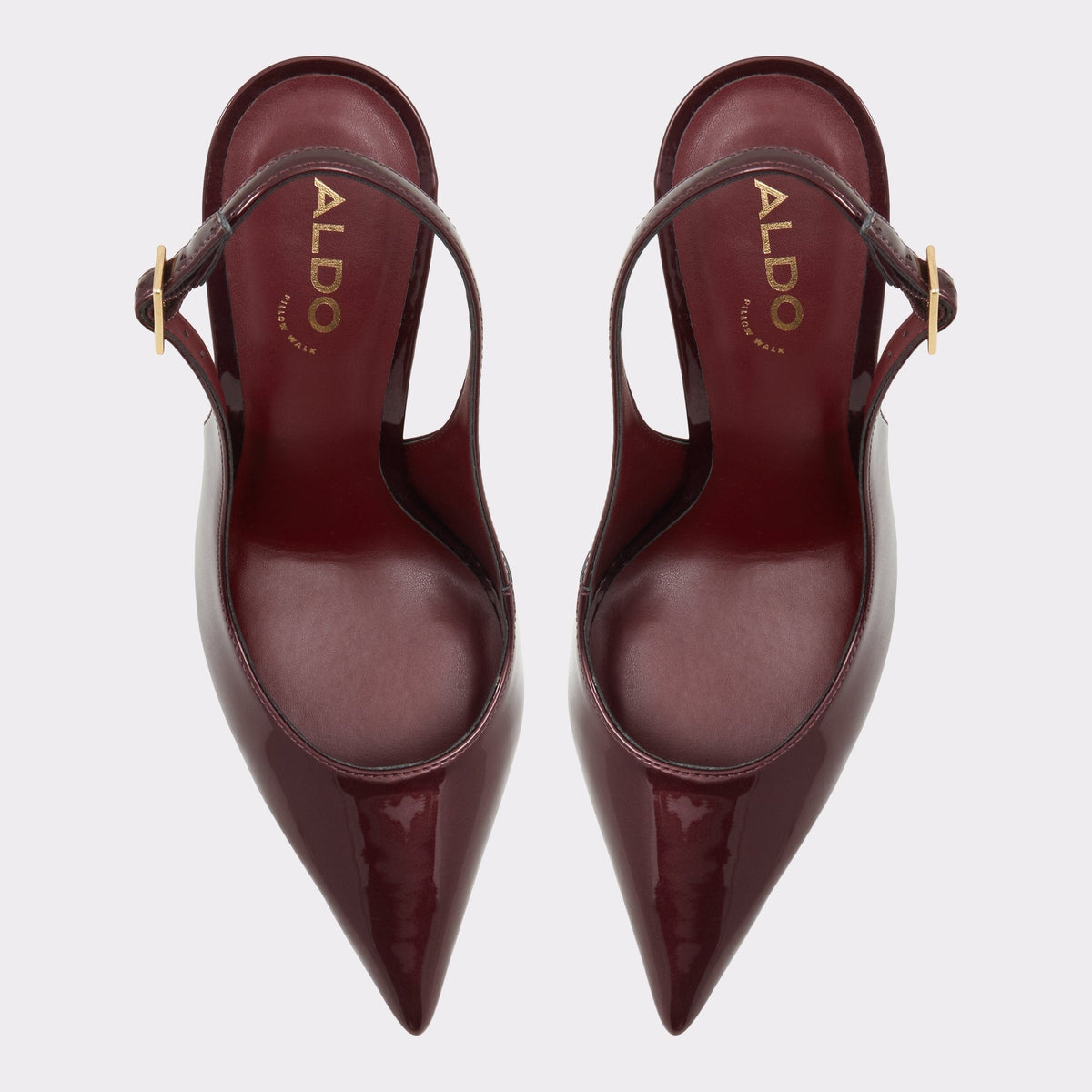 Aldo Stessysling Bordo Women's Slingbacks - Slingback heel, Stiletto heel