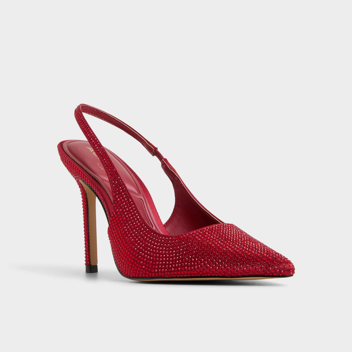 Aldo Lovebloom in Xt Dark Red - Slingback heel, Stiletto heel