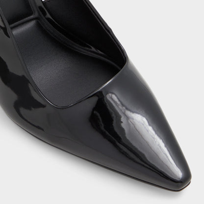 Aldo Marysa Black Women's Slingbacks - Slingback heel, Stiletto heel
