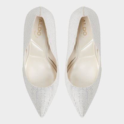 Aldo Stessy2 in 0 Other White - Pump, Stiletto heel