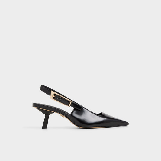 Aldo Nealie in Black 14139075 - Slingback heel, Kitten heel