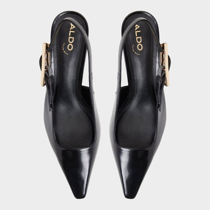 Aldo Nealie in Black 14139075 - Slingback heel, Kitten heel
