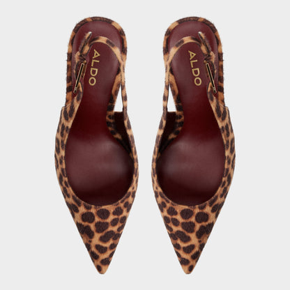 Aldo Syliaa in Black Gold Multi - Slingback heel