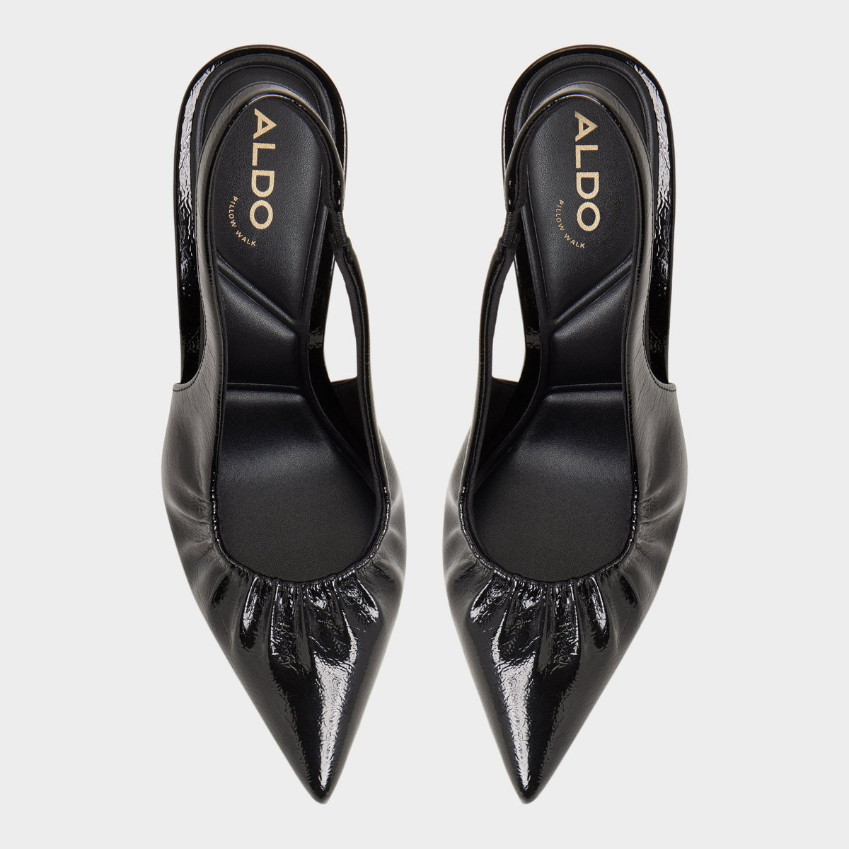 Aldo Mystie Black Women's Slingbacks - Slingback heel, Stiletto heel