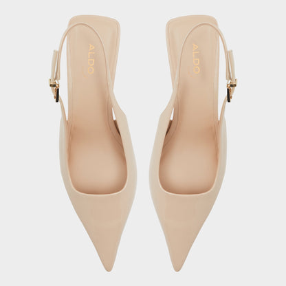 Aldo Josita Medium Beige Women's Kitten heels - Slingback heel, Kitten heel