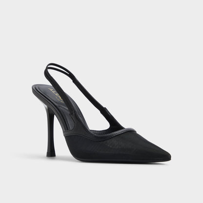 Aldo Evania Black Women's Slingbacks - Slingback heel