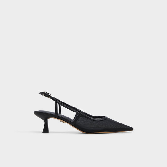 Aldo Maxina Black Women's Kitten heels - Slingback heel, Kitten heel
