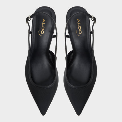 Aldo Maxina Black Women's Kitten heels - Slingback heel, Kitten heel