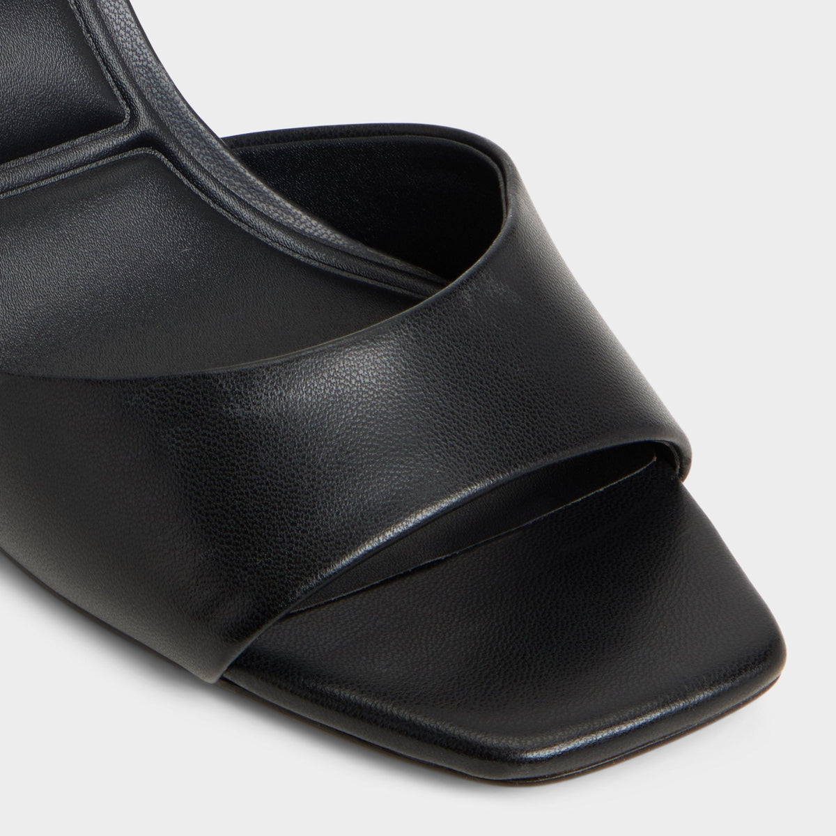 Aldo Andya Black Women's Strappy sandals - Slingback heeled sandal, Stiletto heel