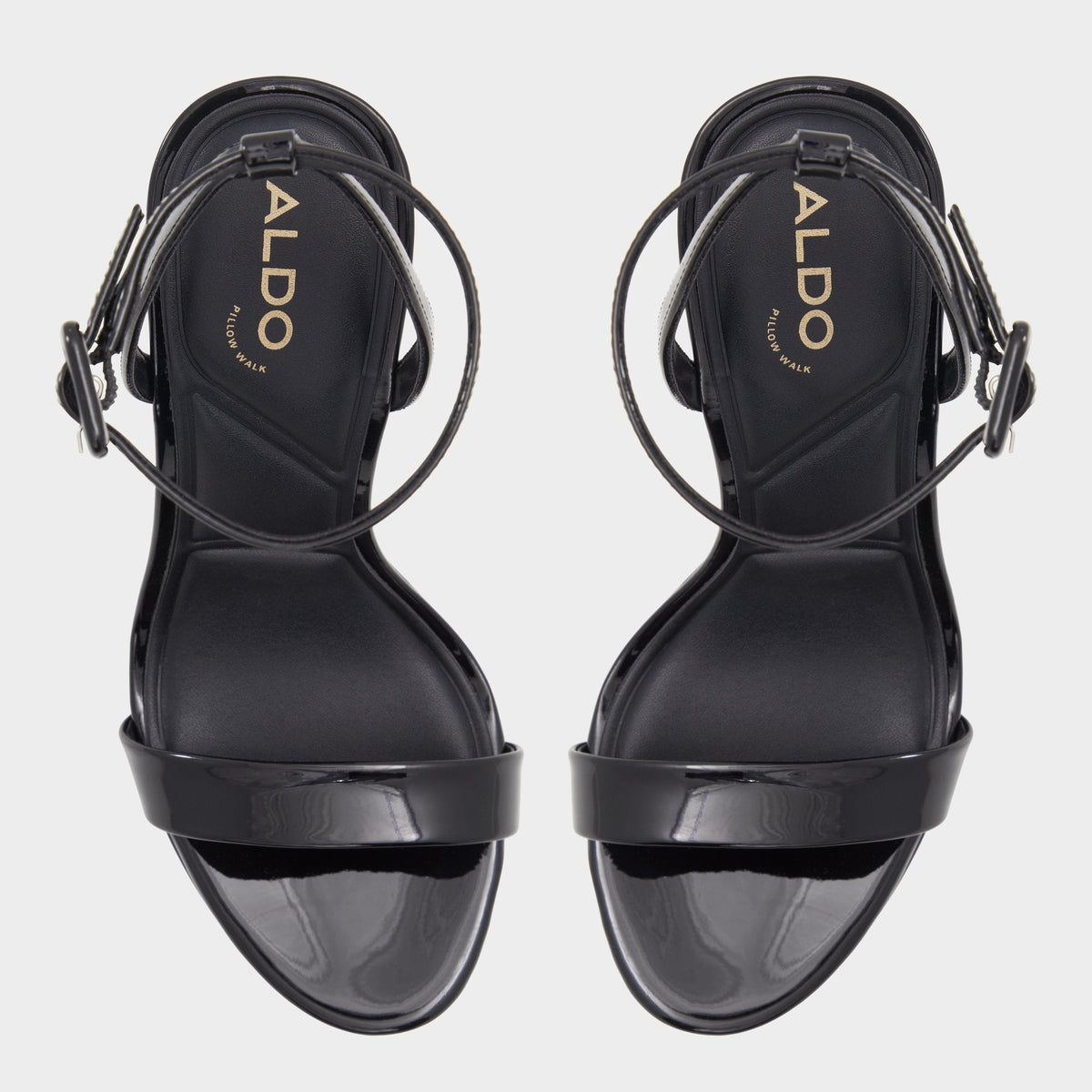 Aldo Katelina Black Women's Heeled sandals - Strappy heeled sandal, Stiletto platform
