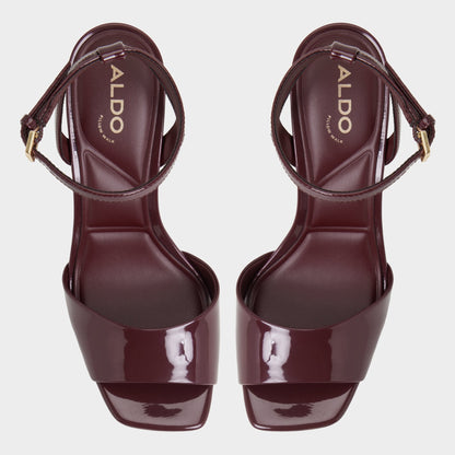 Aldo Chicgleam Bordo Women's Platform sandals - Heeled sandal, Platform
