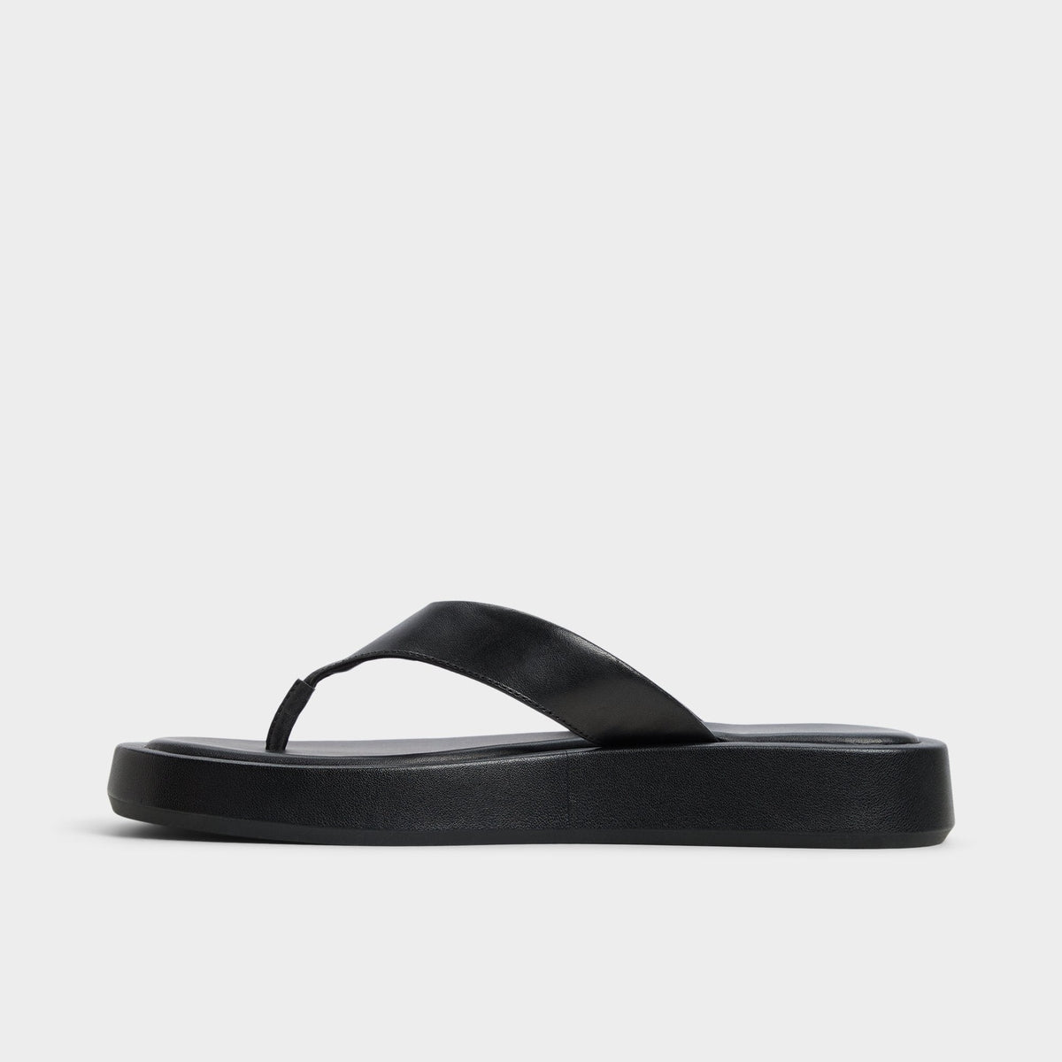 Aldo Grettle Black Women's Flats - Flip flop, Flatform