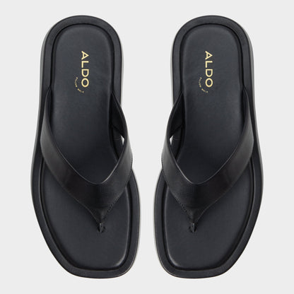 Aldo Grettle Black Women's Flats - Flip flop, Flatform
