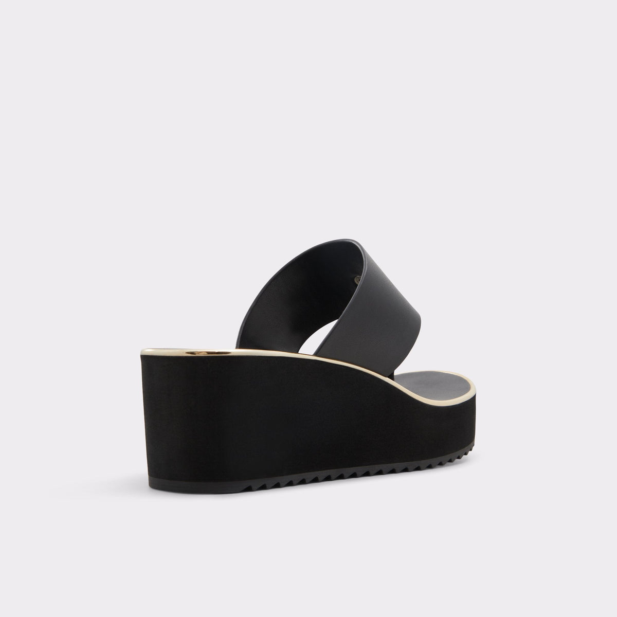 Aldo Penelopy Black Women's Wedges - Wedge sandal, Wedge heel