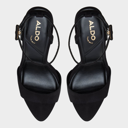 Aldo Ivette in Black - Heeled sandal, Platform