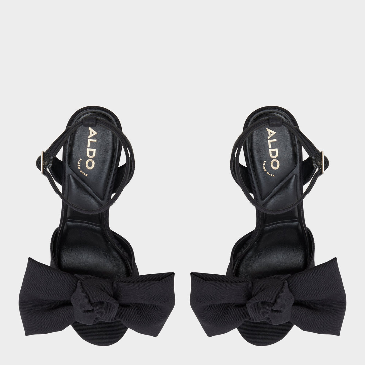 Aldo Luscious in Black 14154112 - Strappy heeled sandal, Platform