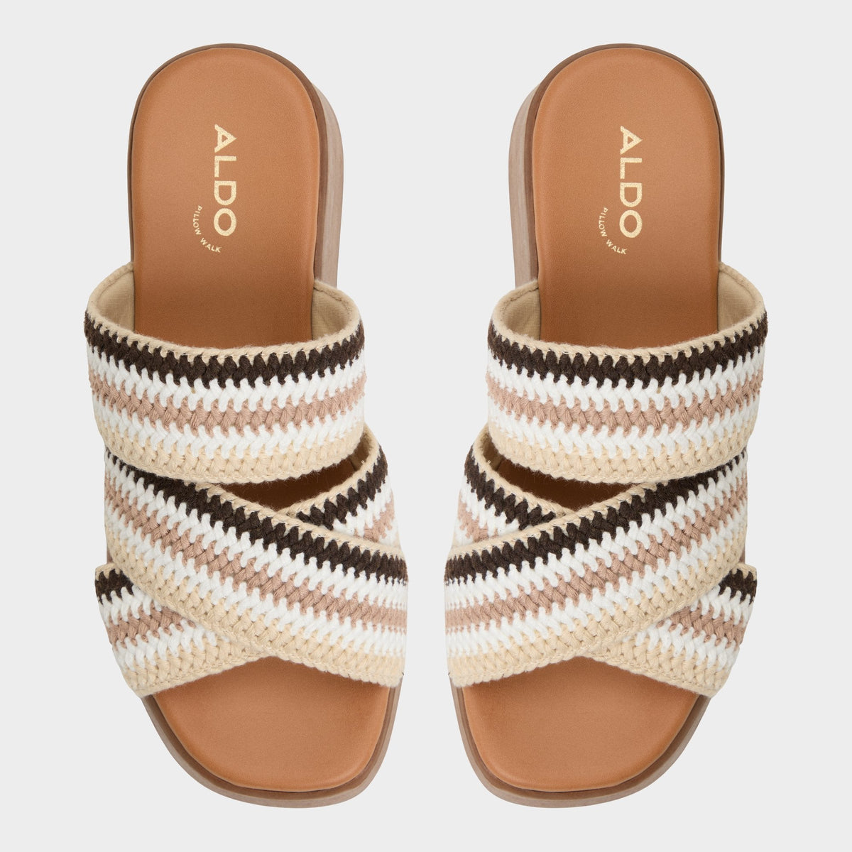 Aldo Galadode Neutral Women's Wedges - Wedge sandal