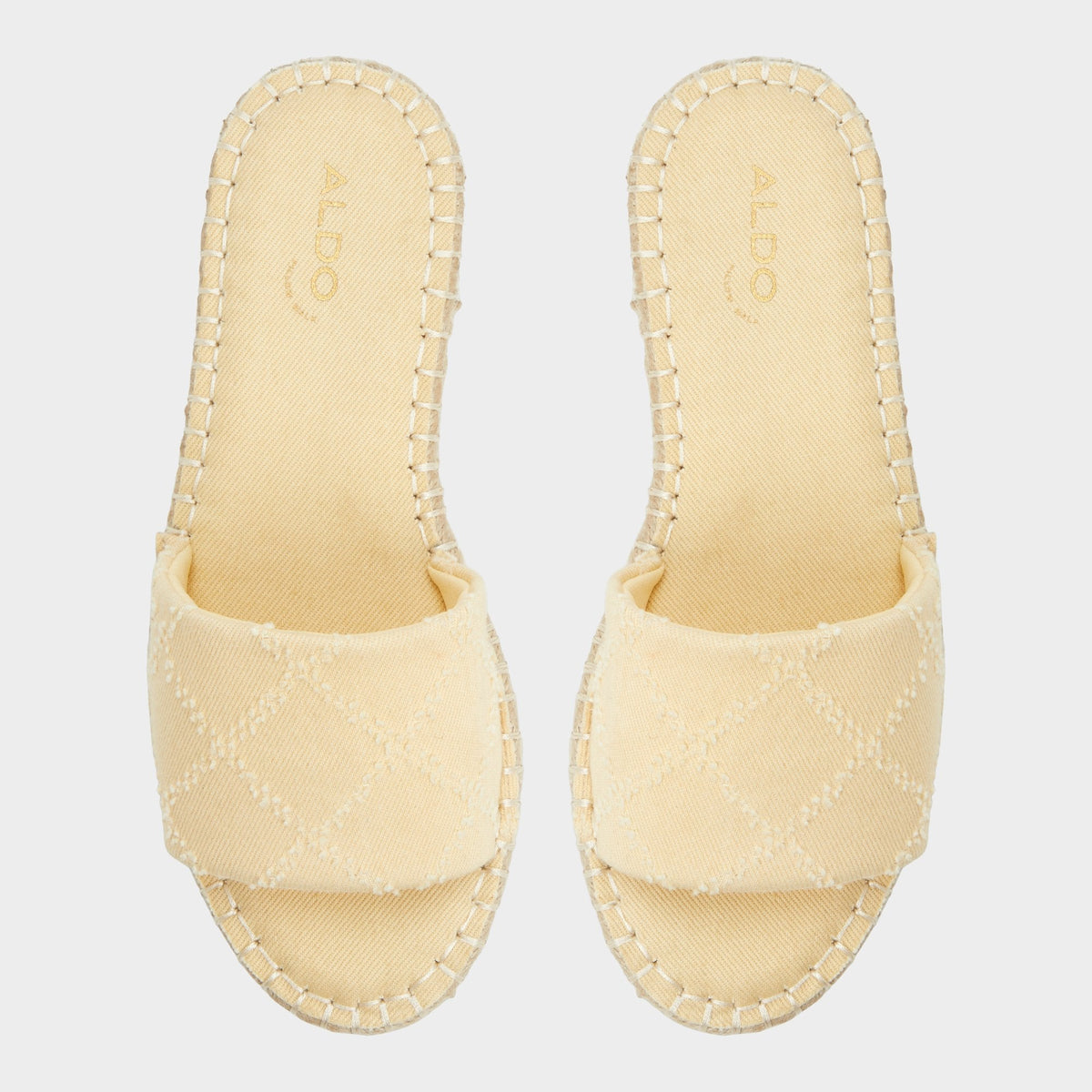 Aldo Erireni Dark Yellow Women's Platform sandals - Slide sandal