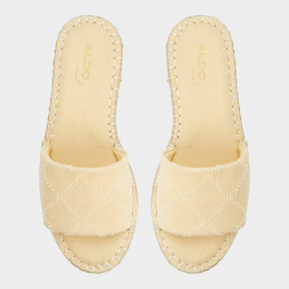 Aldo Erireni Dark Yellow Women's Platform sandals - Slide sandal