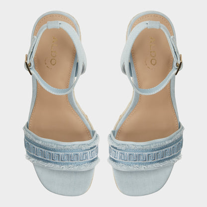 Aldo Aberitram Denim Women's Platform sandals - Wedge sandal