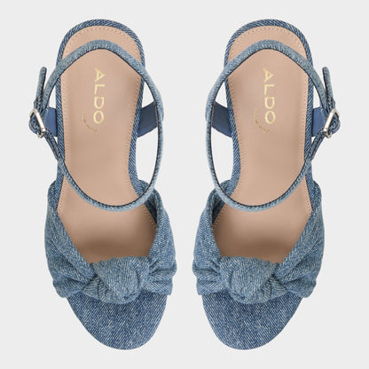 Aldo Ulialdan Blue Combo Women's Platform sandals - Strappy heeled sandal