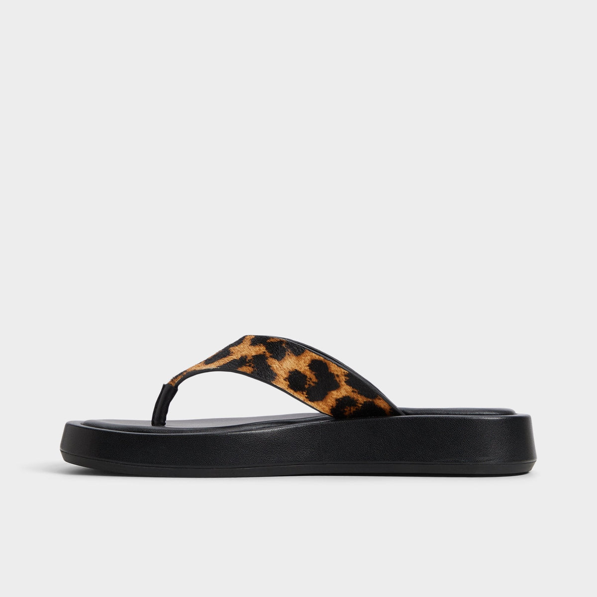 Aldo Grettle Brown Multi Women's Flats - Flip flop, Platform
