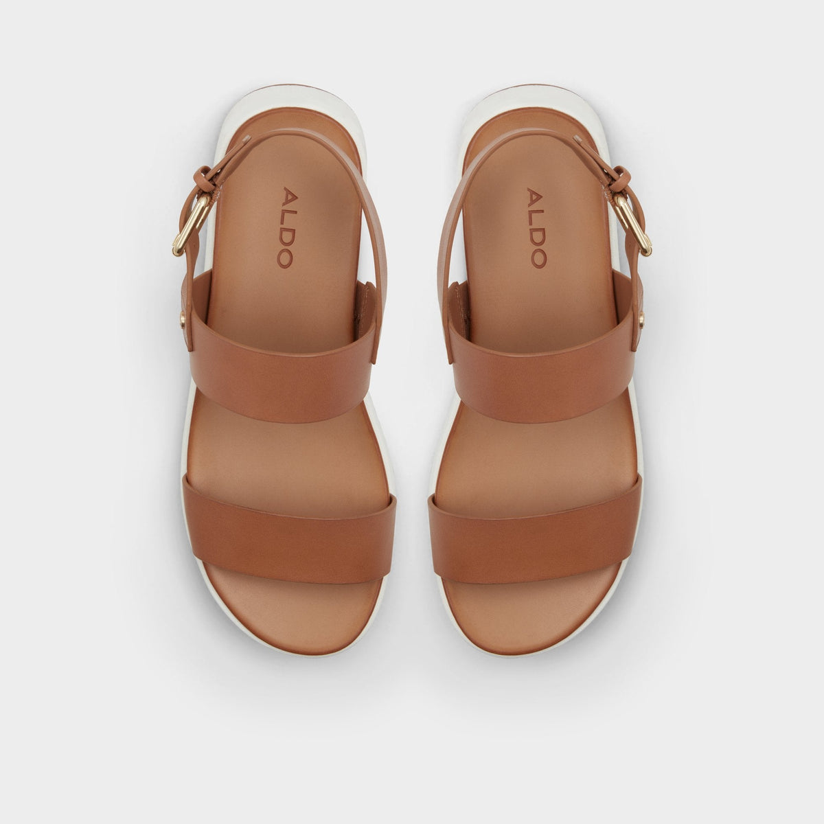 Aldo Silyia Dark Beige Women's Sandals - Flat sandal