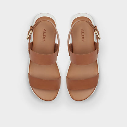 Aldo Silyia Dark Beige Women's Sandals - Flat sandal