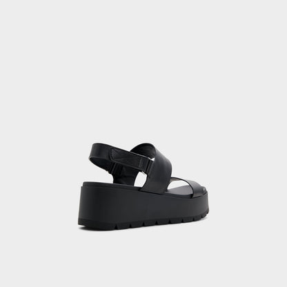 Aldo Thila Open Black Women's Wedges - Wedge sandal
