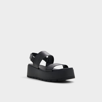 Aldo Thila Open Black Women's Wedges - Wedge sandal