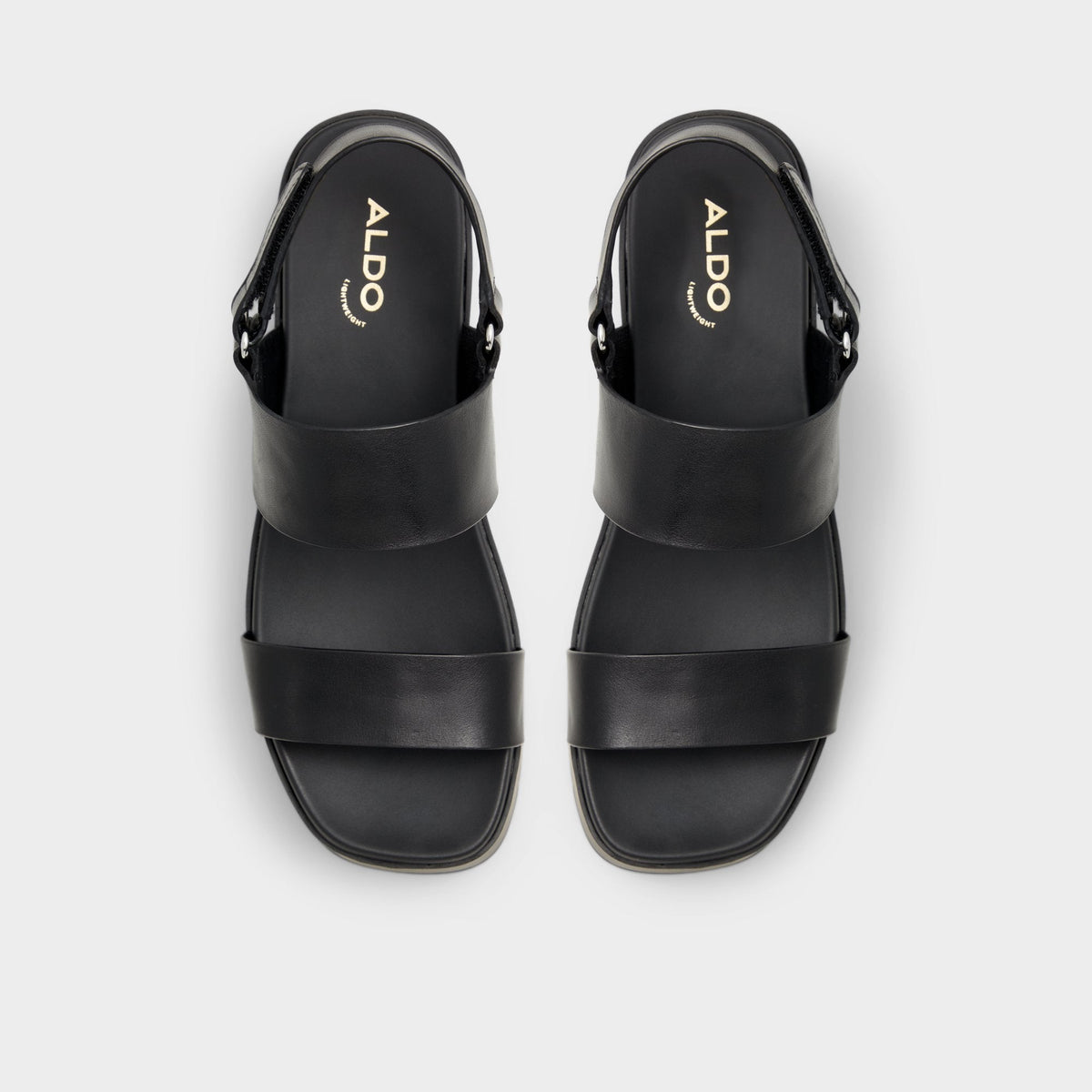 Aldo Thila Open Black Women's Wedges - Wedge sandal