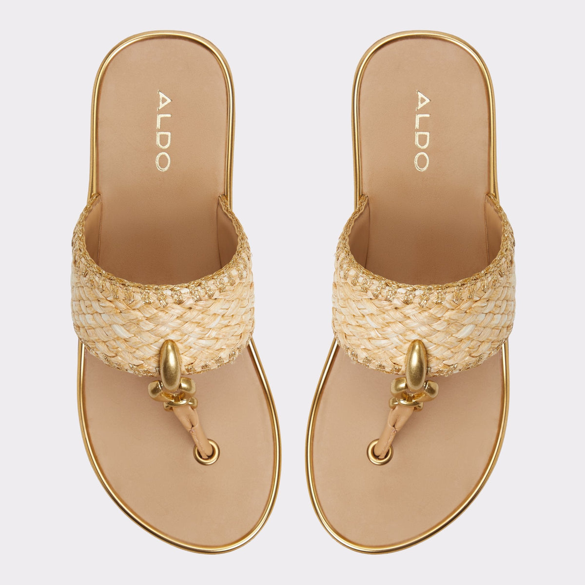Aldo Penelopy Natural Women's Wedges - Wedge sandal, Wedge heel