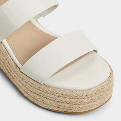 Aldo Keoni Open White Women's Platform sandals - Wedge sandal