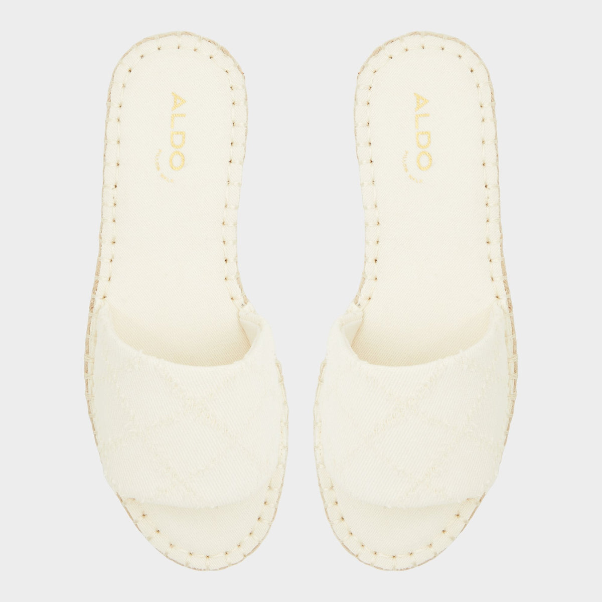 Aldo Erireni Open Natural Women's Flats - Slide sandal