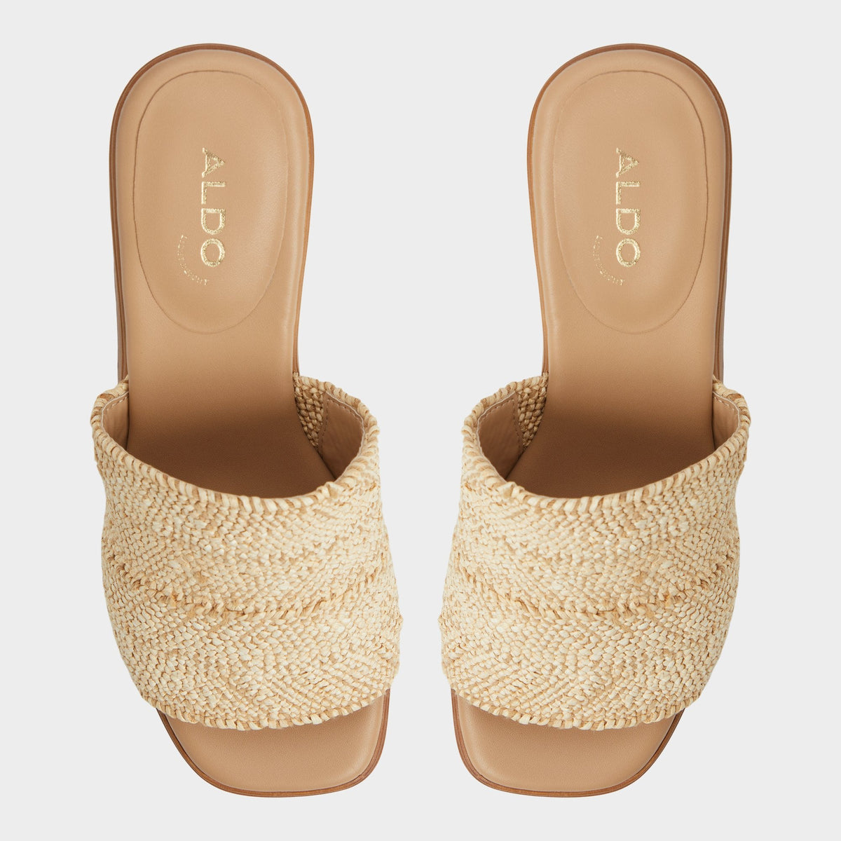 Aldo Maysee Natural Women's Platform sandals - Heeled mule, Platform