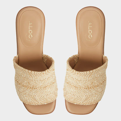 Aldo Maysee Natural Women's Platform sandals - Heeled mule, Platform