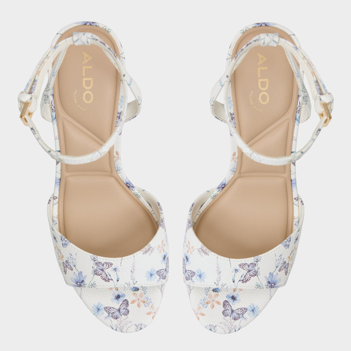 Aldo Gracious Multi Women's Block heels - Strappy heeled sandal, Block heel