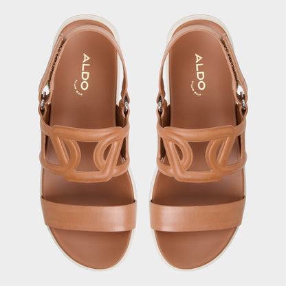Aldo Onuvia Medium Brown Women's Footbed sandals - Footbed sandal, Flatform