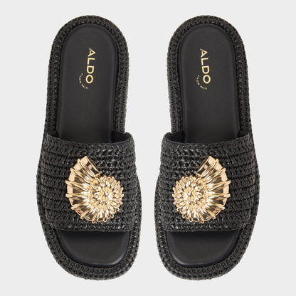 Aldo Justbeachy Black Women's Platform sandals - Flatform sandal