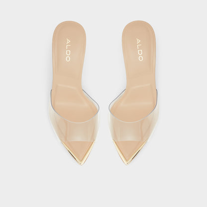 Aldo Annabrilden Bone Women's Heeled mules - Heeled mule, Stiletto heel