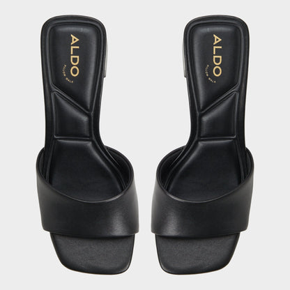 Aldo Tisha Black Women's Heeled mules - Heeled mule, Block heel