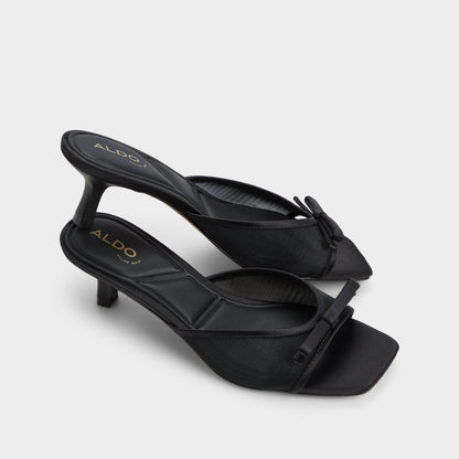 Aldo Begoniaa Black Women's Heeled mules - Heeled mule, Kitten heel