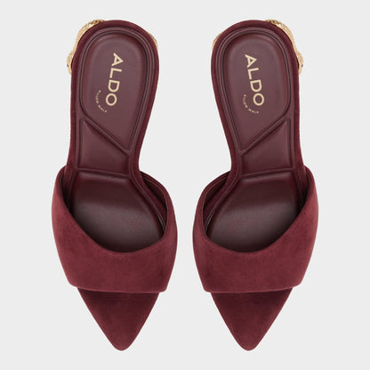 Aldo Seashella in Bordo - Heeled mule