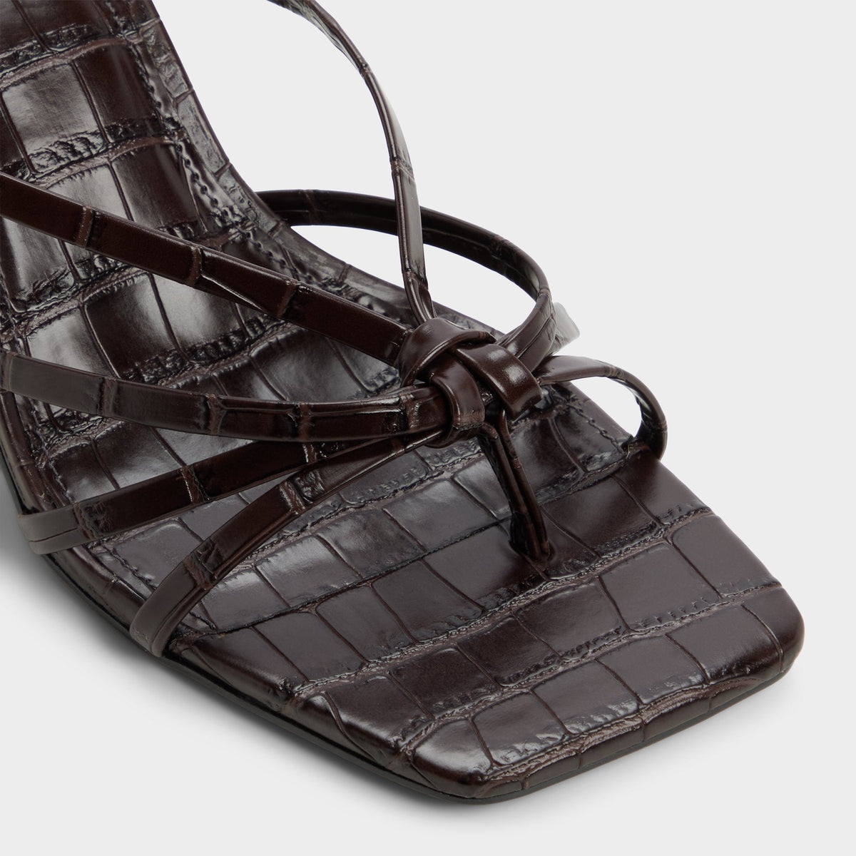 Aldo Lumera in Dark Brown - Heeled mule, Stiletto heel