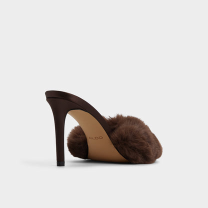 Aldo Anniebrilden in Dark Brown 14163209 - Heeled mule, Stiletto heel