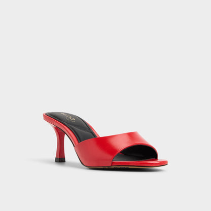 Aldo Annaberaen in Bright Red - Heeled mule, Stiletto heel