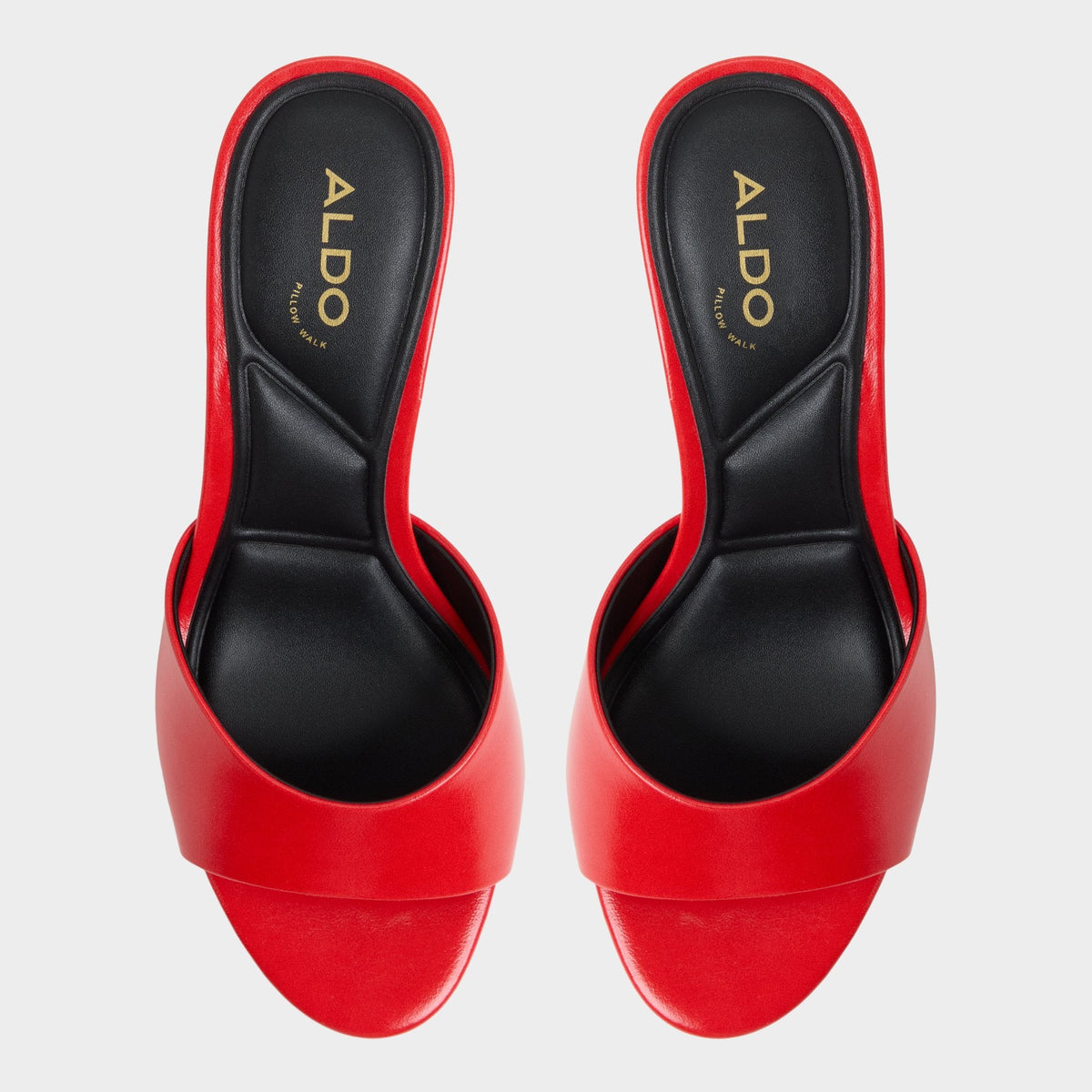 Aldo Annaberaen in Bright Red - Heeled mule, Stiletto heel