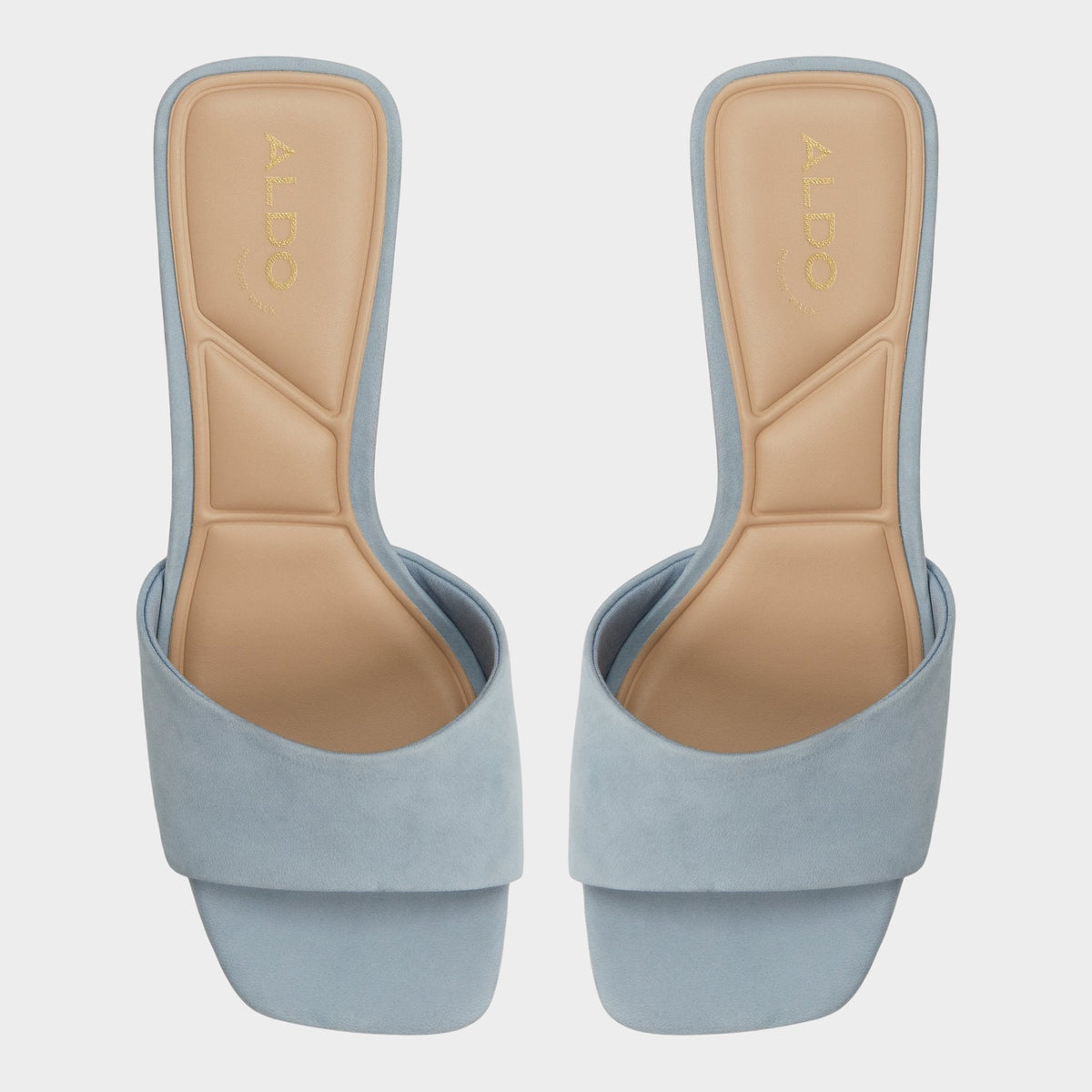 Aldo Tisha Other Blue Women's Heeled mules - Heeled mule, Block heel
