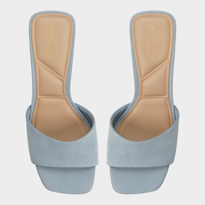 Aldo Tisha Other Blue Women's Heeled mules - Heeled mule, Block heel