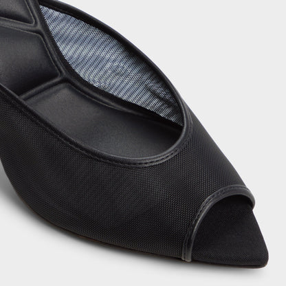 Aldo Elennah in Black 14161302 - Heeled mule, Stiletto heel